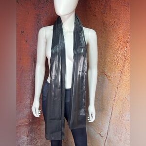 Elegant Silver Scarf